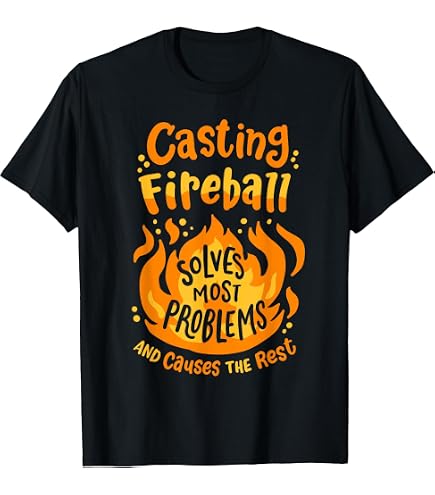 Amazon.com: Fireball May Not Be An Answer Funny Saying T-Shirt